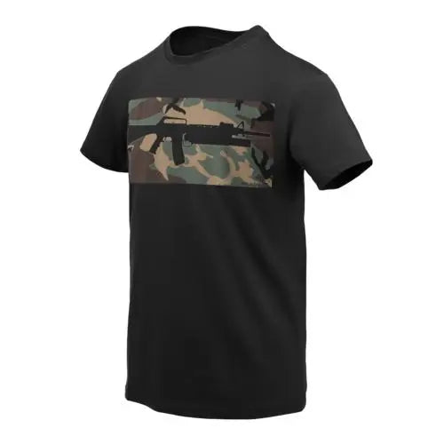 Tricou M16 US Woodland Helikon-Tex® WARZONESHOP