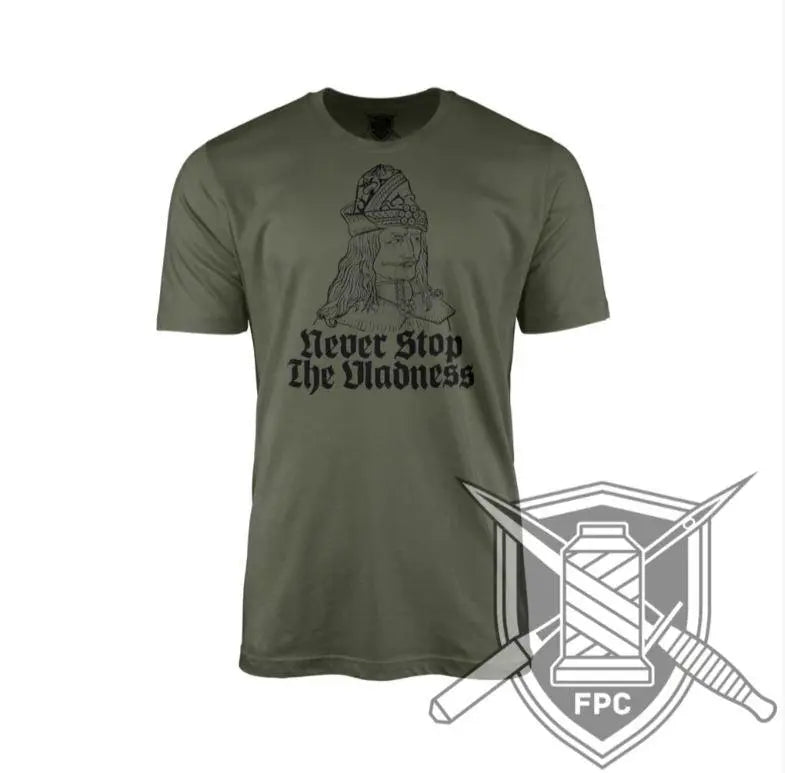 Tricou Never stop the Vladness Forward Patch Control WARZONESHOP