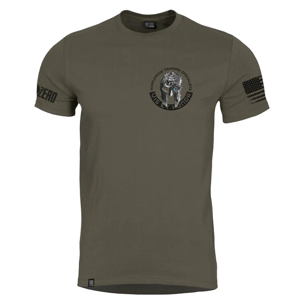 Tricou Pentagon Tactical Ageron TEAM ZERO „Vis Et Honor” WARZONESHOP