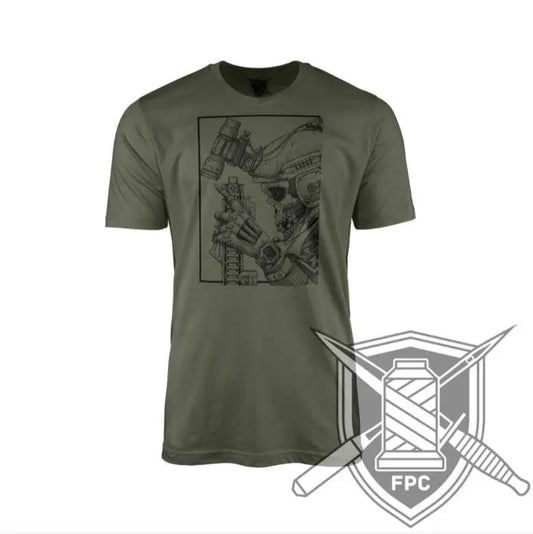 Tricou Profesionally Violent Forward Patch Control WARZONESHOP