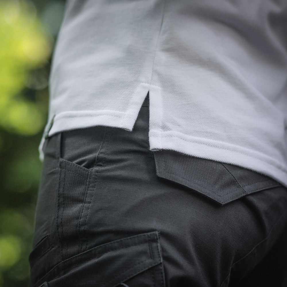 Tricou Tactic Polo Dama Alb – M-TAC WARZONESHOP
