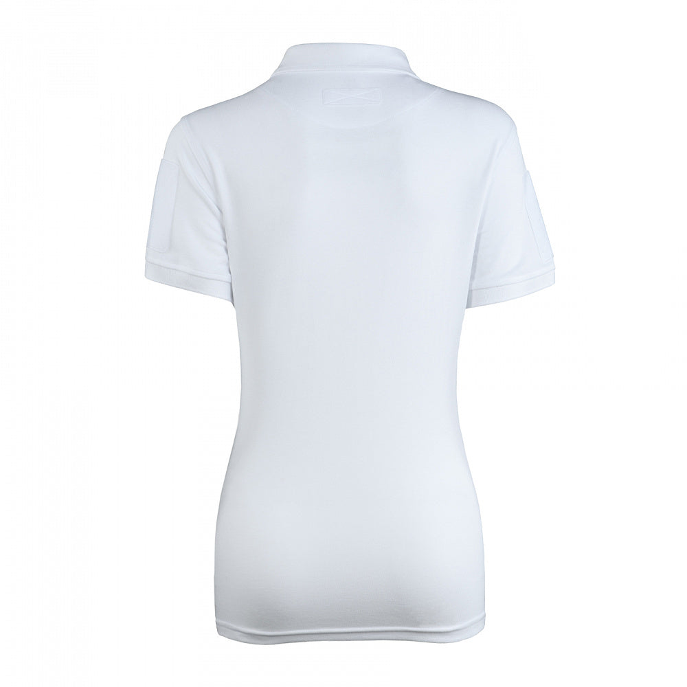 Tricou Tactic Polo Dama Alb – M-TAC WARZONESHOP