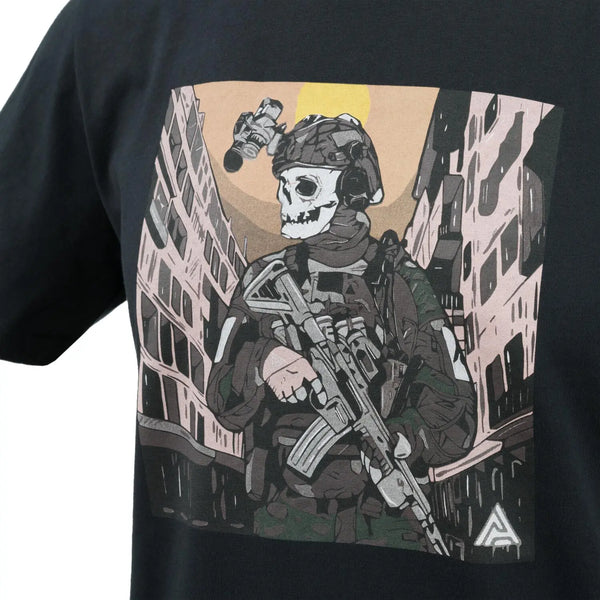 Tricou army DA SKELETON negru – Direct Action® WARZONESHOP