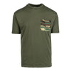 Tricou army OD Green Camo Fostex Garments® WARZONESHOP