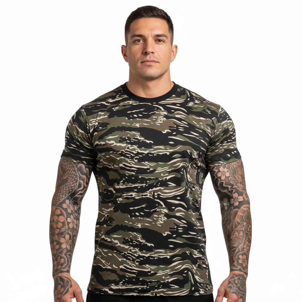 Tricou camuflaj Tiger Stripe MIL-TEC WARZONESHOP