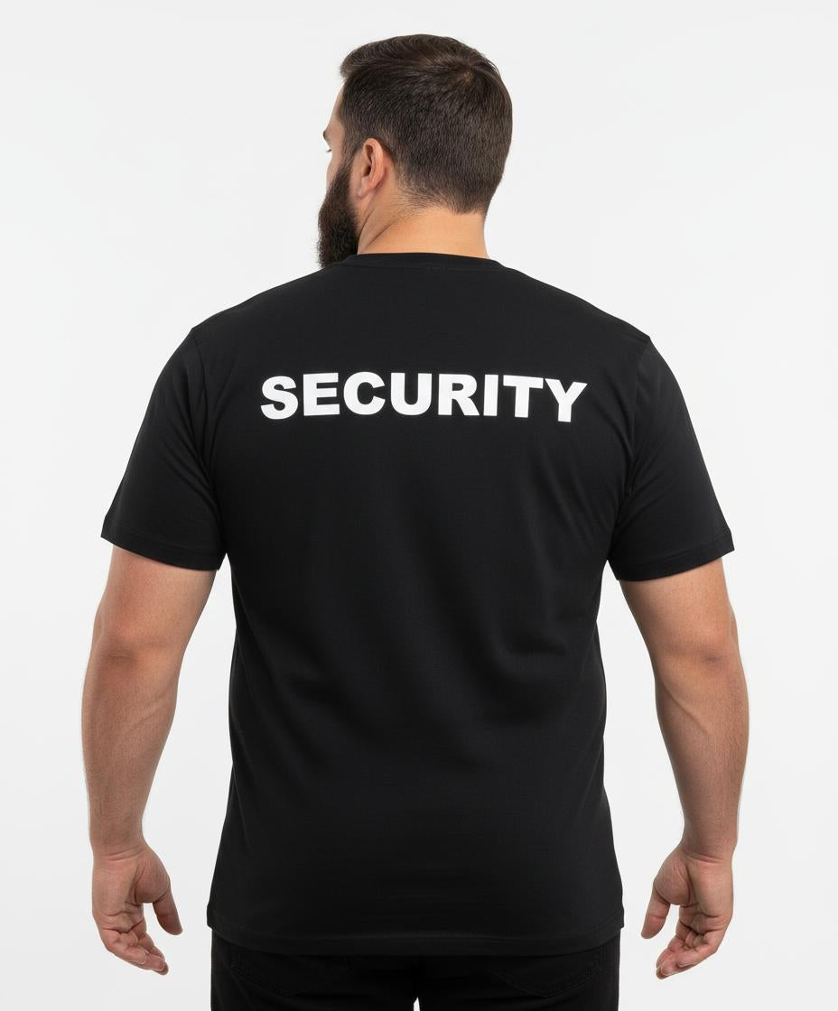 Tricou negru BRANDIT-WEAR SECURITY WARZONESHOP