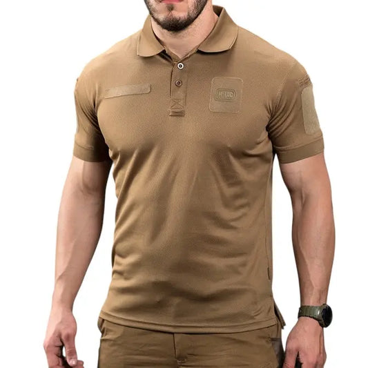 Tricou polo Elite Tactical Coolmax® M-TAC - coyote