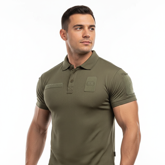 Tricou polo Elite Tactical Coolmax® M-TAC - olive WARZONESHOP