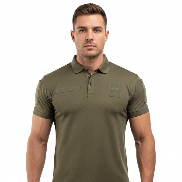 Tricou polo Elite Tactical Coolmax® M-TAC - olive WARZONESHOP