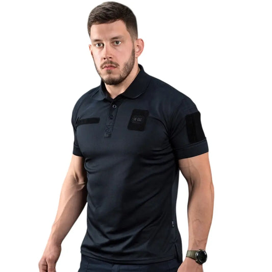 Tricou polo Elite Tactical Coolmax® navy blue M-TAC