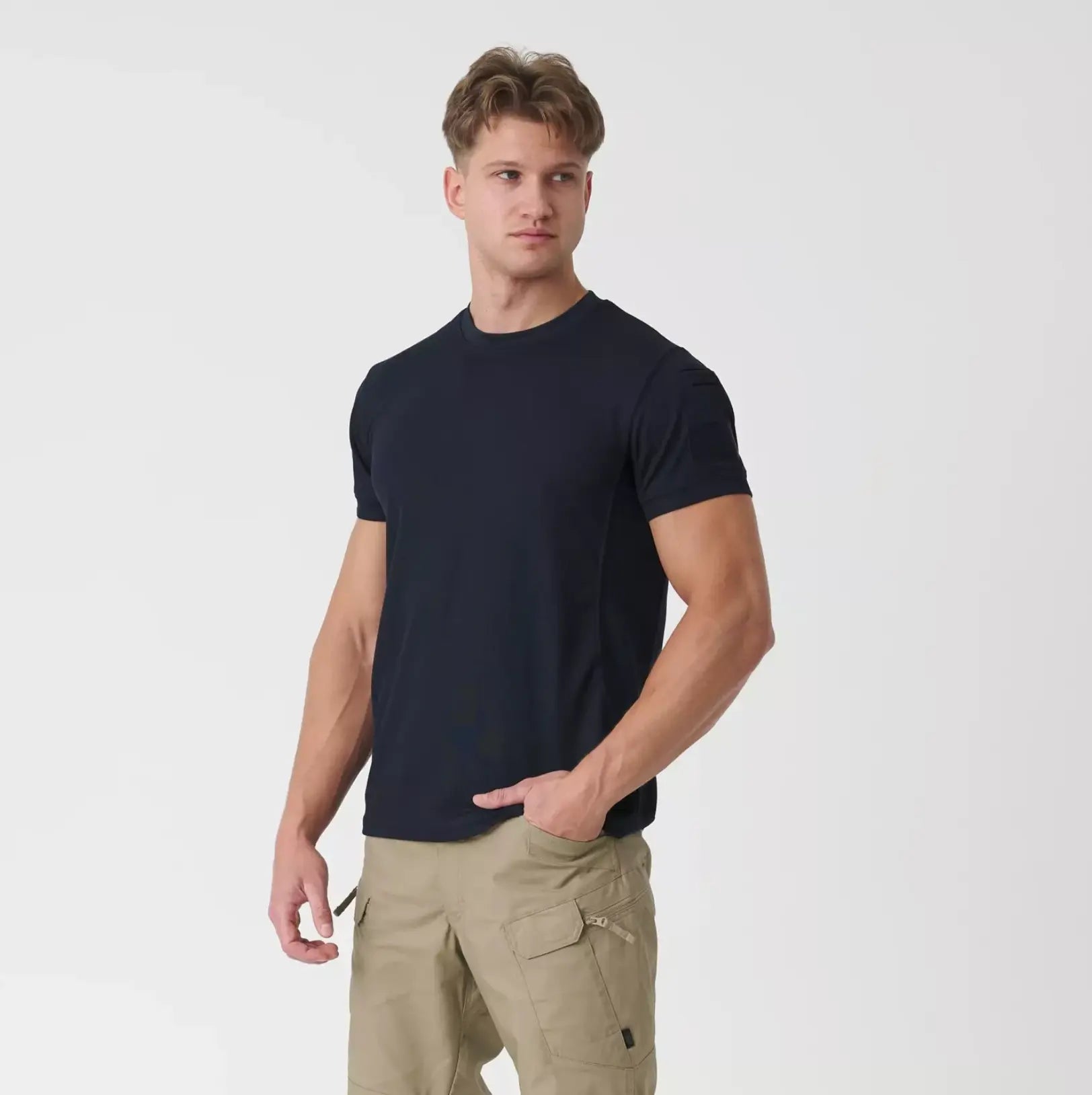 Tricou tactic TOPCOOL navy blue Helikon-Tex® WARZONESHOP