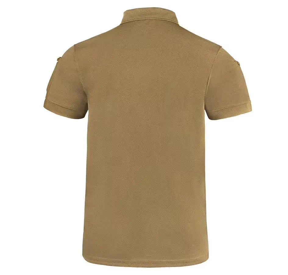 Tricou tactic polo quickdry MIL-TEC coyote WARZONESHOP