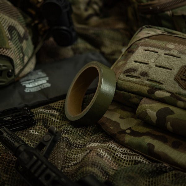 Banda adeziva ranforsata M - TAC 25mm x 10m | Echipament tactic WARGEAR