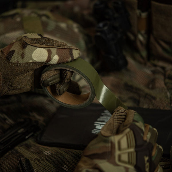 Banda adeziva ranforsata M - TAC 25mm x 10m | Echipament tactic WARGEAR