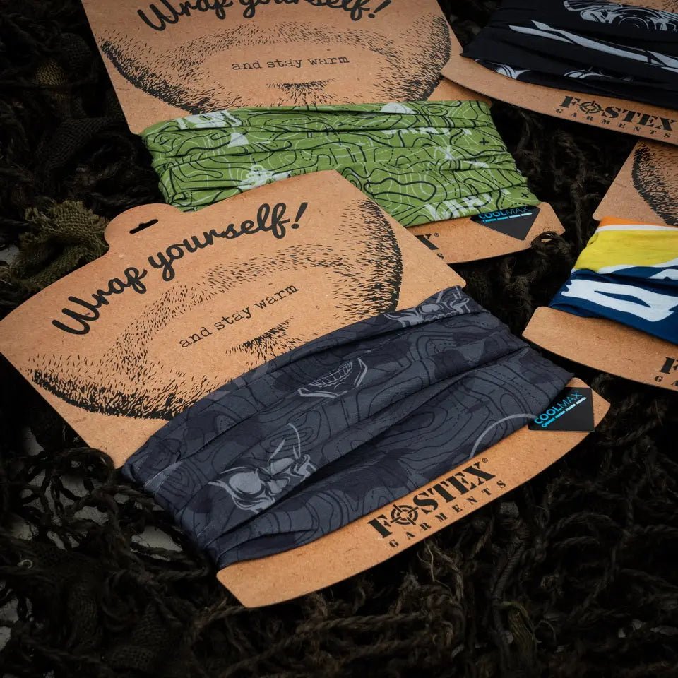 Bandana multifunctionala TARGET SKULL Coolmax® | Echipament tactic WARGEAR