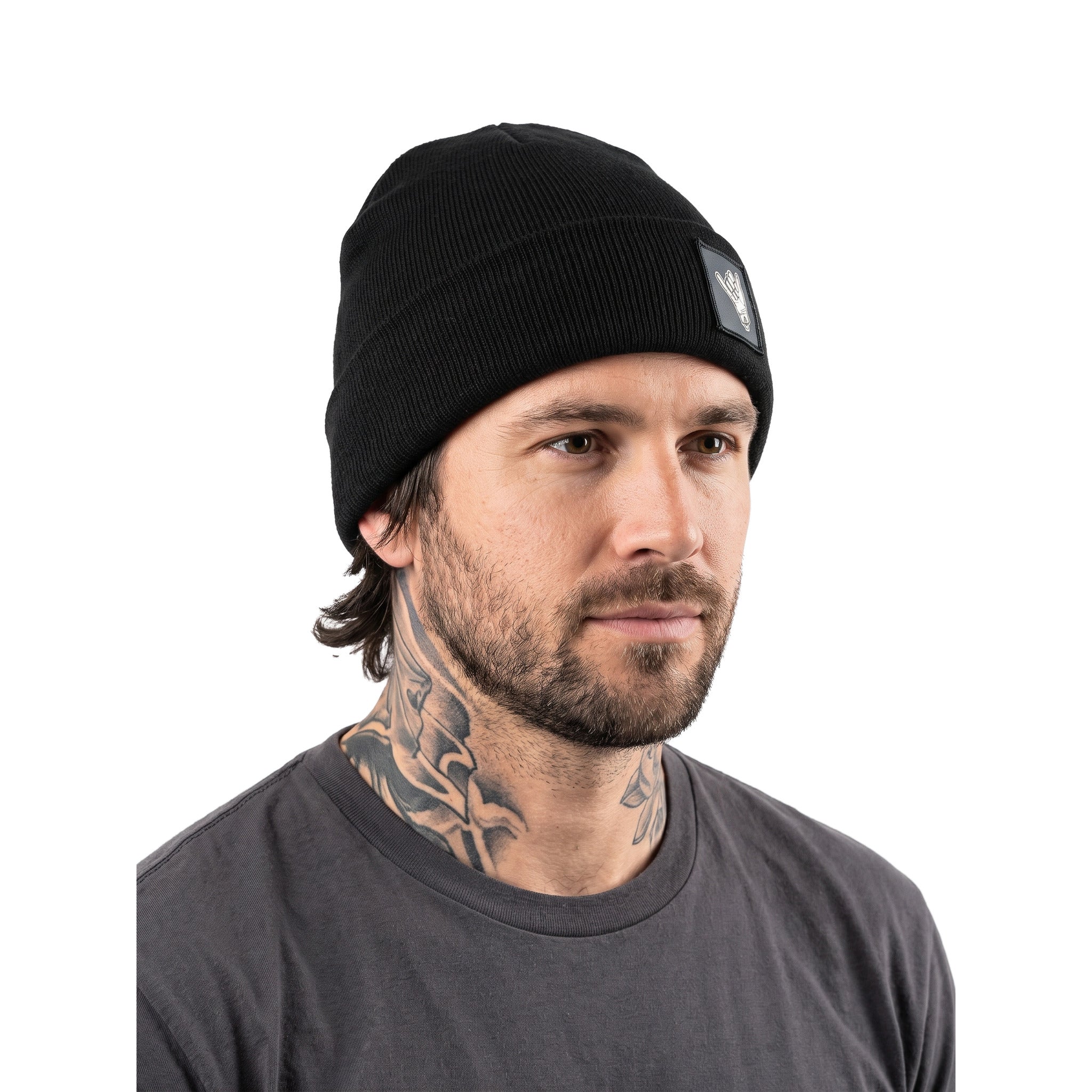 Caciula Direct Action Shaka Merino – Negru
