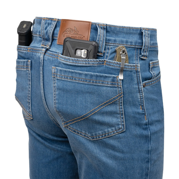 Blugi Helikon-Tex Treadstone Slim Cordura – Ocean Blue | WARGEAR RO