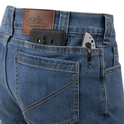 Blugi tactici Helikon - Tex® Treadstone Jeans Cordura® – Ocean Blue | DuraDenim | Echipament tactic WARGEAR