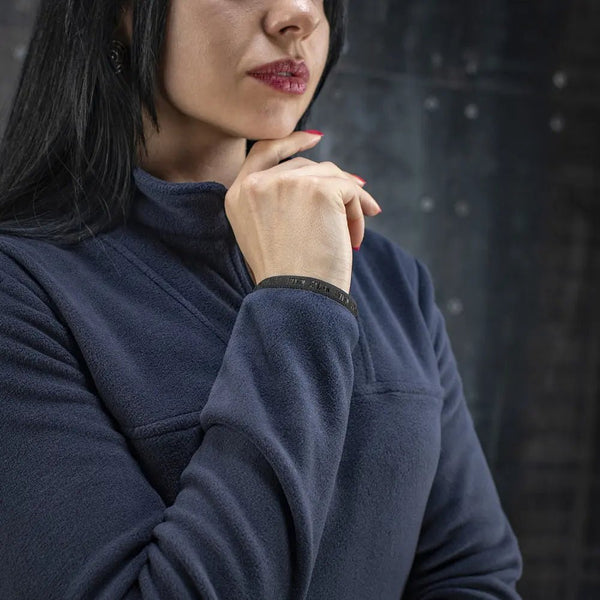 Bluza tactica dama fleece Polartec® navy blue M - TAC | Echipament tactic WARGEAR