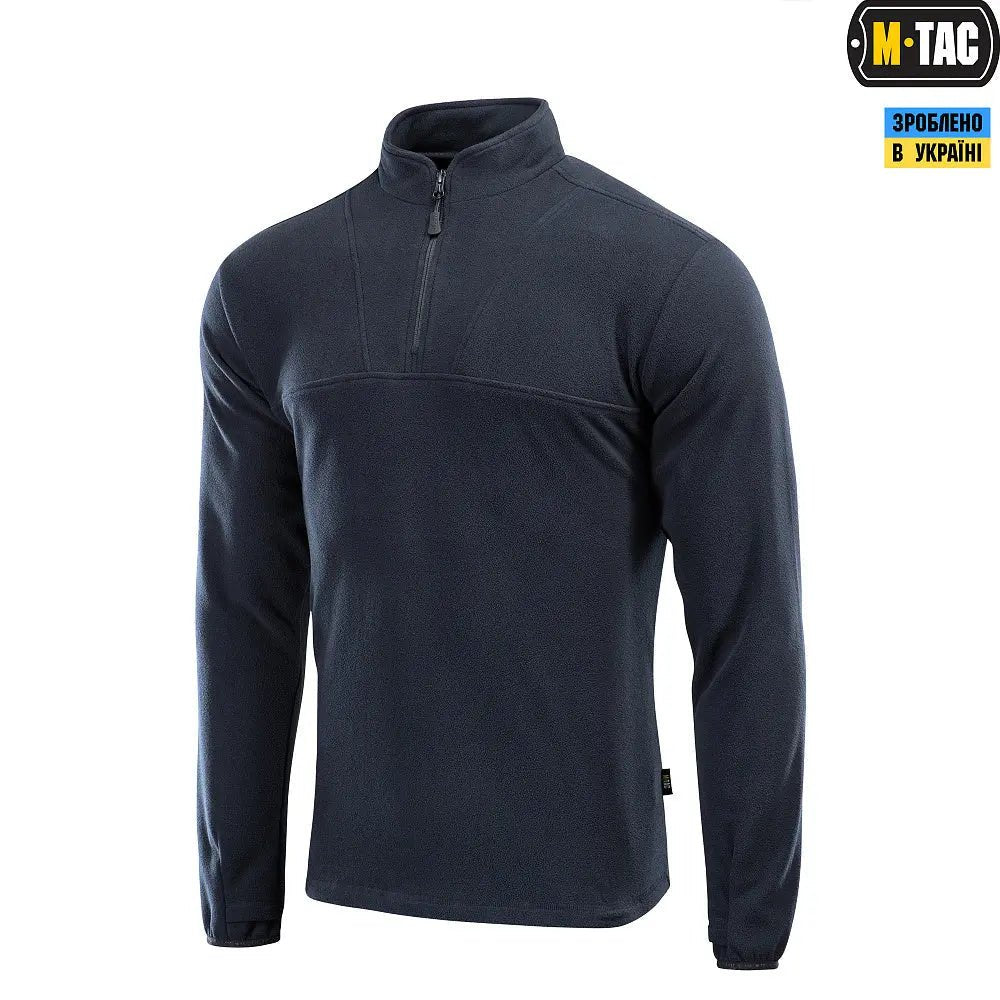 Bluza tactica fleece navy blue M - TAC | Echipament tactic WARGEAR