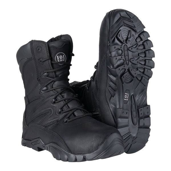 Bocanci Tactici Cordura Fermoar lateral 101 INC Recon – Negri | WARGEAR RO