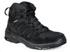 Bocanci Tactici SIBEZA SVG Mid Black – Piele Naturala & X - TRA GRIP | WARGEAR RO