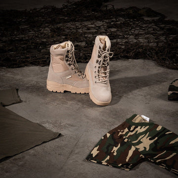 邦楽 HEAVY L ARMY / 1 Bocanci Tactici Sniper Desert Khaki | Echipament tactic WARGEAR