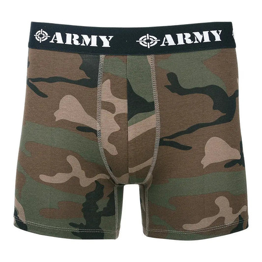 Boxeri barbati camuflaj woodland FOSTEX | Echipament tactic WARGEAR