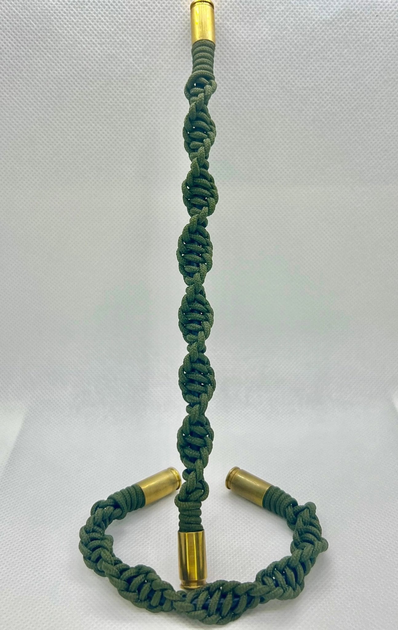 Bratara Paracord Helix Olive Drop Zone | Echipament tactic WARGEAR