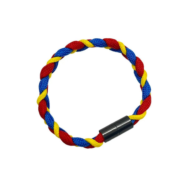 Bratara Paracord Polaris Patriot (Tricolor Romania) Drop Zone | Echipament tactic WARGEAR
