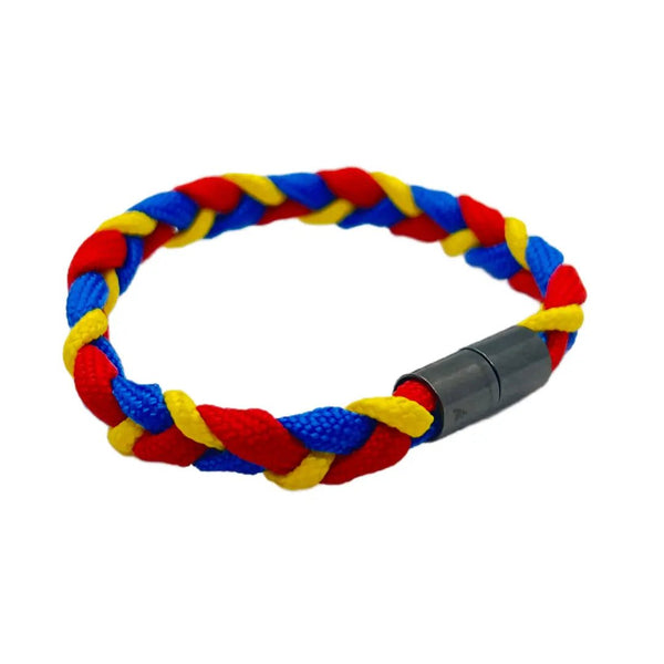 Bratara Paracord Polaris Patriot (Tricolor Romania) Drop Zone | Echipament tactic WARGEAR