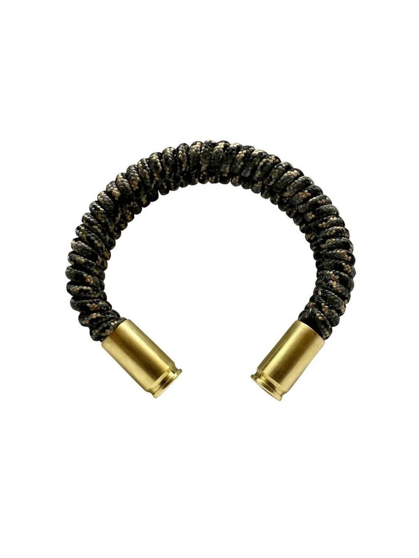 Bratara Paracord Rattle Woodland Drop Zone | Echipament tactic WARGEAR