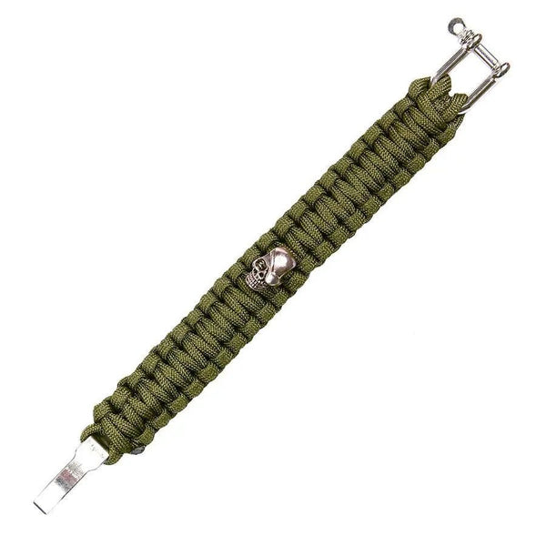 Bratara paracord Skull | Echipament tactic WARGEAR