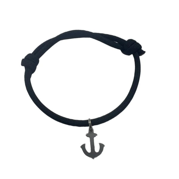 Bratara Paracord Spectrum Ancora Argintie Drop Zone | Echipament tactic WARGEAR