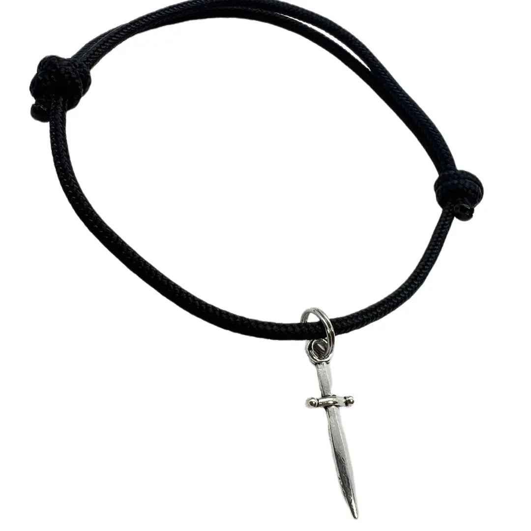 Bratara Paracord Spectrum Pumnal Argintiu | Echipament tactic WARGEAR