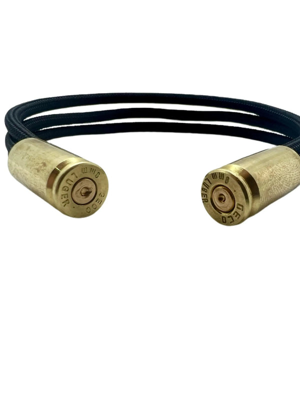 Brățara Paracord Trinity Negru | Echipament tactic WARGEAR