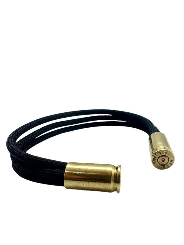 Brățara Paracord Trinity Negru | Echipament tactic WARGEAR