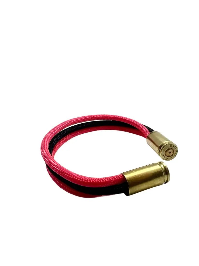 Bratara Paracord Trinity Roz Negru Drop Zone | Echipament tactic WARGEAR