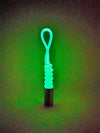 Breloc / Căpăt Fermoar Paracord Talon Cartuș Glonț Micro Alb Fosforescent (Glow In The Dark) | Echipament tactic WARGEAR