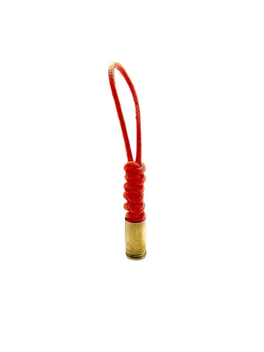 Breloc / Căpăt Fermoar Paracord Talon Cartuș Glonț Micro Portocaliu Reflectorizant Drop Zone | Echipament tactic WARGEAR