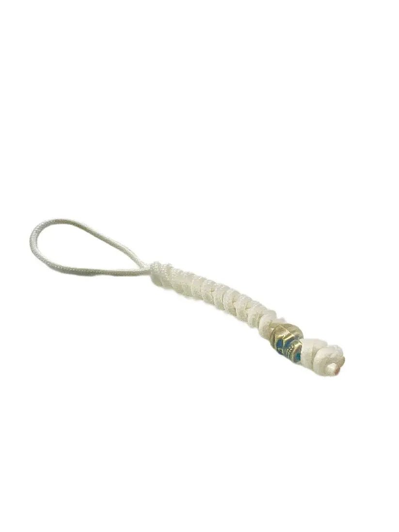 Breloc / Lanyard Paracord Talon Skull Micro Alb Fosforescent Glow In The Dark | Echipament tactic WARGEAR