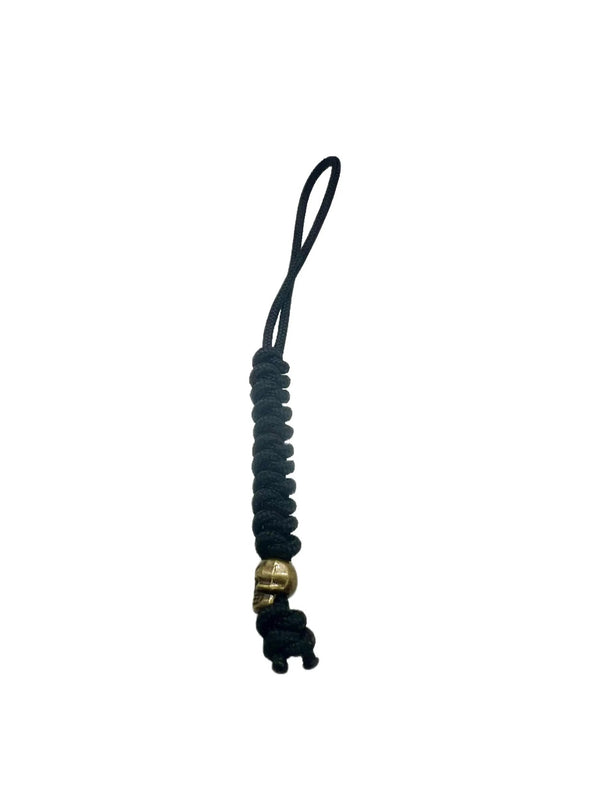 Breloc / Lanyard Paracord Talon Skull Micro Negru | Echipament tactic WARGEAR