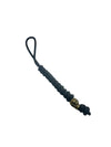 Breloc / Lanyard Paracord Talon Skull Micro Negru | Echipament tactic WARGEAR