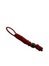 Breloc / Lanyard Paracord Talon Skull Micro Rosu Reflectorizant | Echipament tactic WARGEAR
