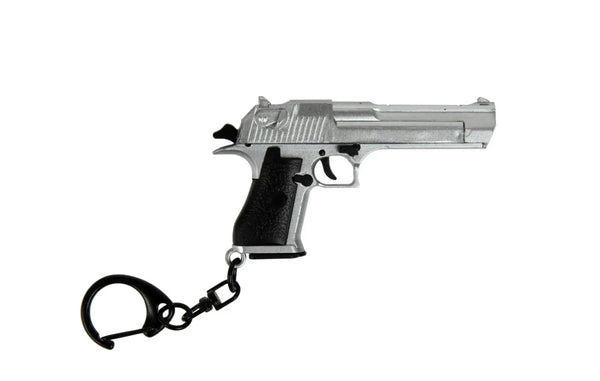 Breloc pistol Desert Eagle Silver - functional | Echipament tactic WARGEAR