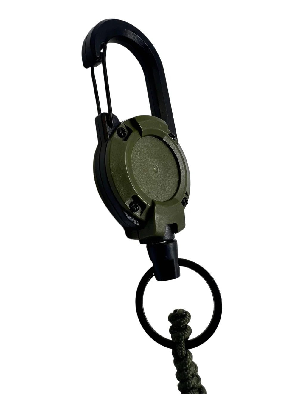 Breloc Talon Micro Cheie Universala Olive pentru Catuse cu Cablu Retractabil Drop Zone | Echipament tactic WARGEAR