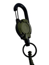 Breloc Talon Micro Cheie Universala Olive pentru Catuse cu Cablu Retractabil Drop Zone | Echipament tactic WARGEAR