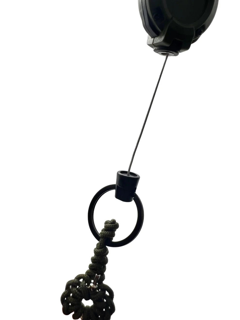 Breloc Talon Micro Cheie Universala Olive pentru Catuse cu Cablu Retractabil Drop Zone | Echipament tactic WARGEAR