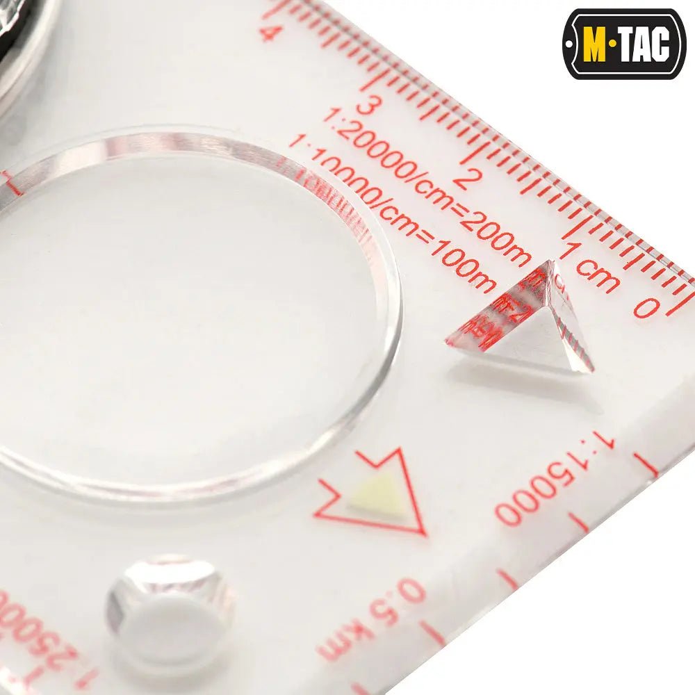 Busola cartografica cu lupa M - TAC | Echipament tactic WARGEAR