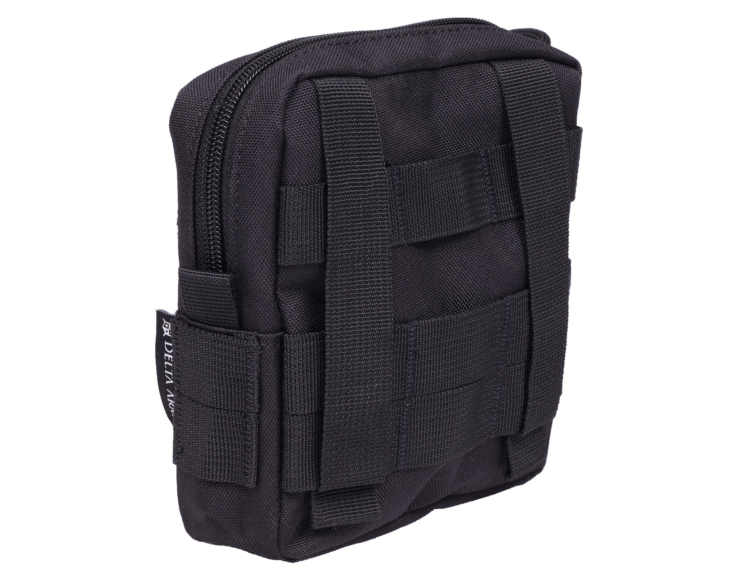Buzunar Cargo Compact Delta Armory MOLLE – Negru | WARGEAR RO